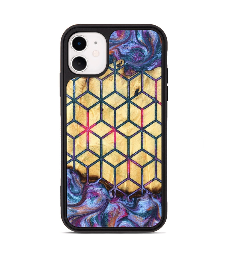 iPhone 11 Wood Phone Case - Aila (Pattern, 831932)