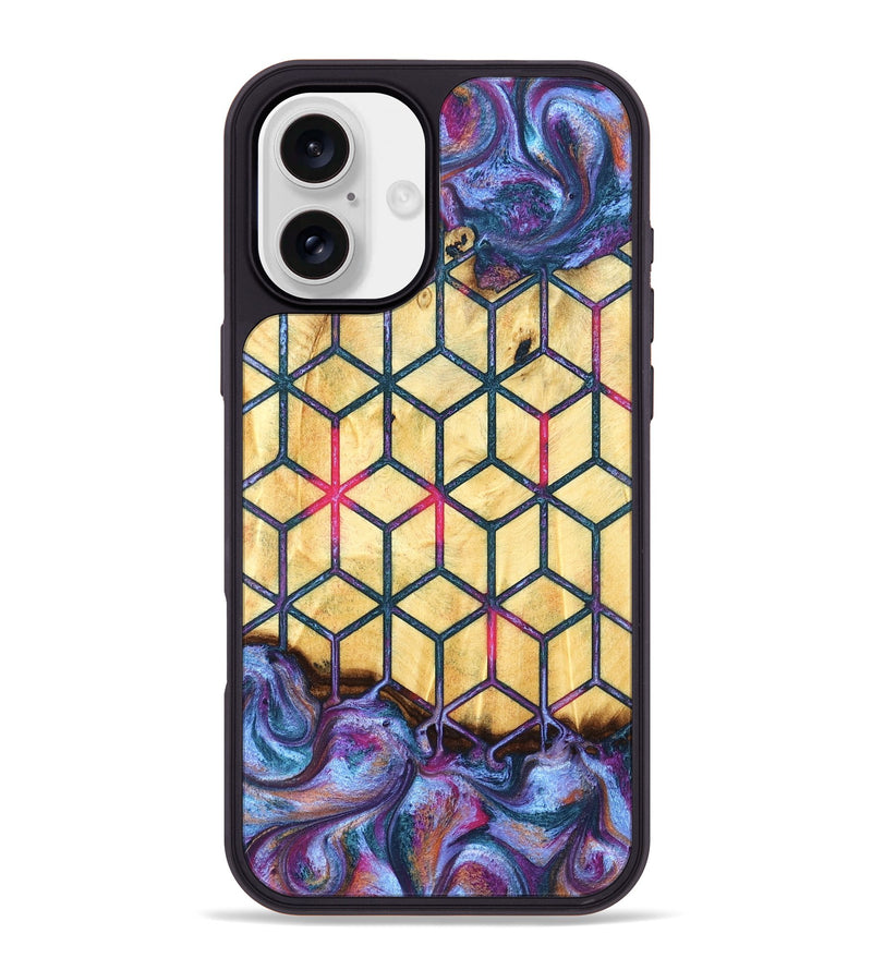 iPhone 16 Plus Wood Phone Case - Aila (Pattern, 831932)