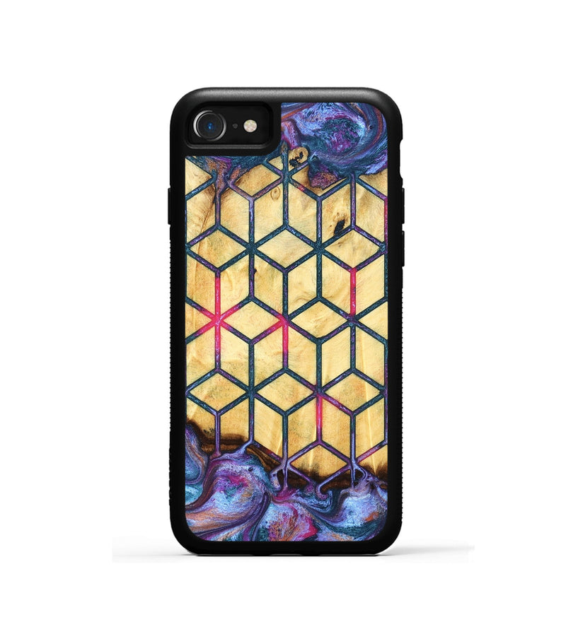 iPhone SE Wood Phone Case - Aila (Pattern, 831932)