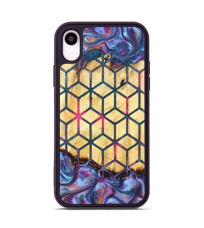 iPhone Xr Wood Phone Case - Aila (Pattern, 831932)