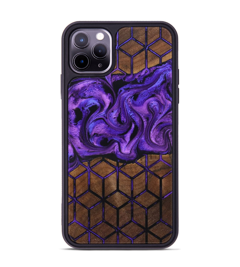 iPhone 11 Pro Max Wood Phone Case - Maleah (Pattern, 831933)