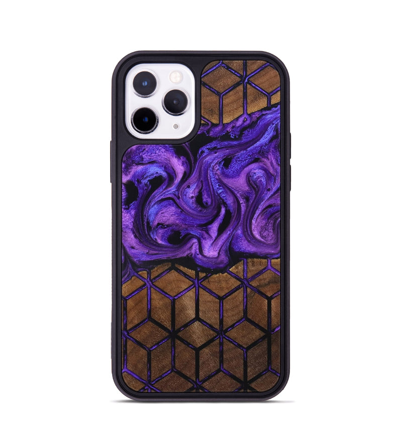 iPhone 11 Pro Wood Phone Case - Maleah (Pattern, 831933)