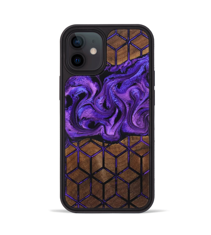 iPhone 12 Wood Phone Case - Maleah (Pattern, 831933)