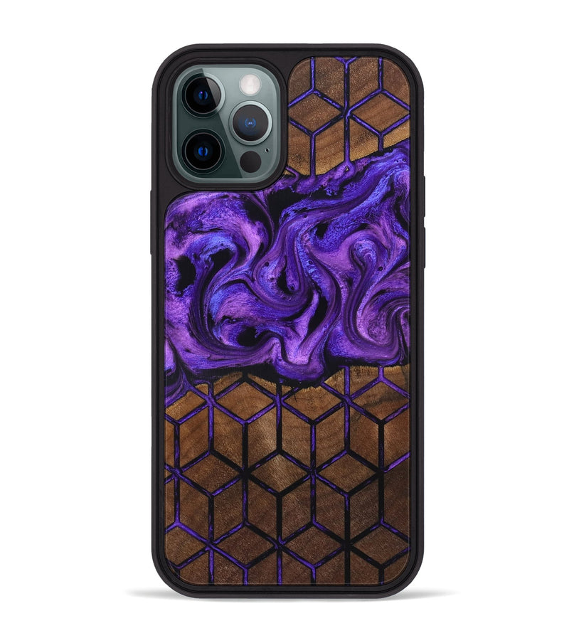 iPhone 12 Pro Max Wood Phone Case - Maleah (Pattern, 831933)