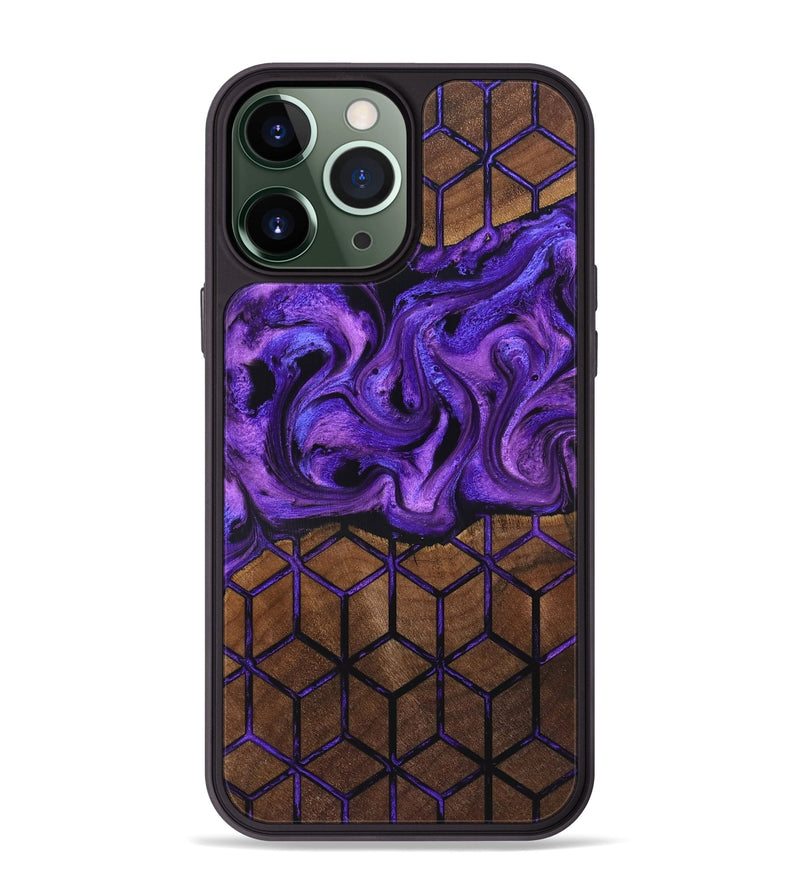 iPhone 13 Pro Max Wood Phone Case - Maleah (Pattern, 831933)