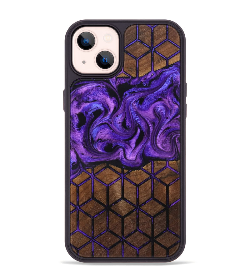 iPhone 14 Plus Wood Phone Case - Maleah (Pattern, 831933)