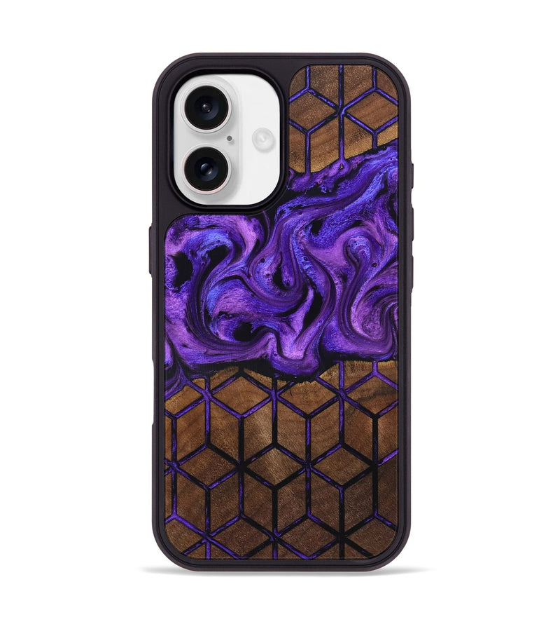iPhone 17 Wood Phone Case - Maleah (Pattern, 831933)