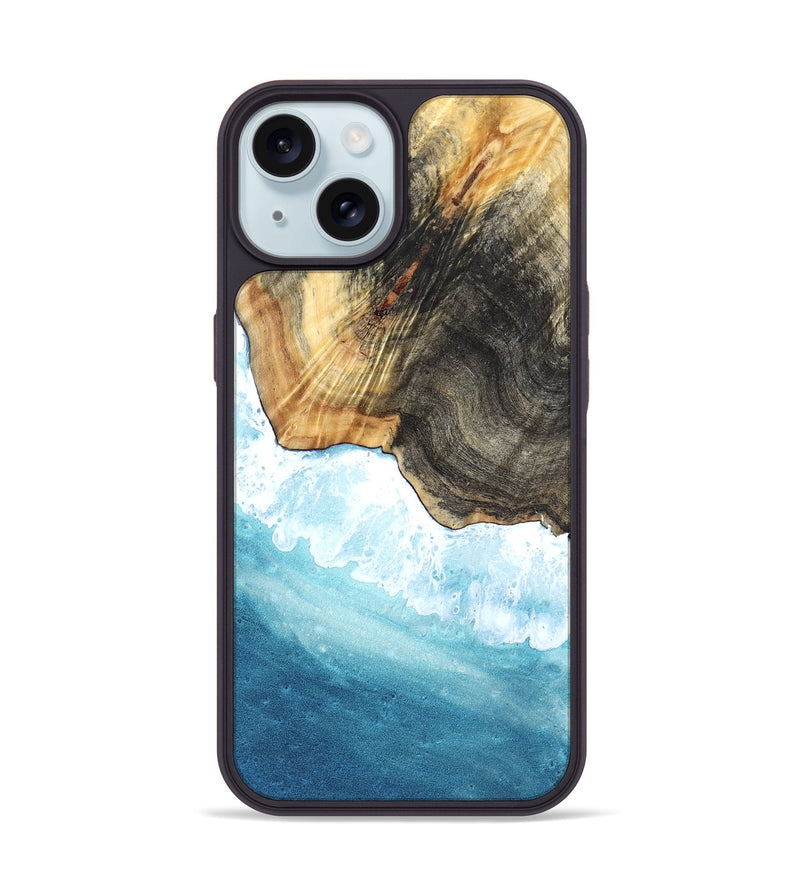 iPhone 15 Wood Phone Case - Bobbie (Coastal, 831934)