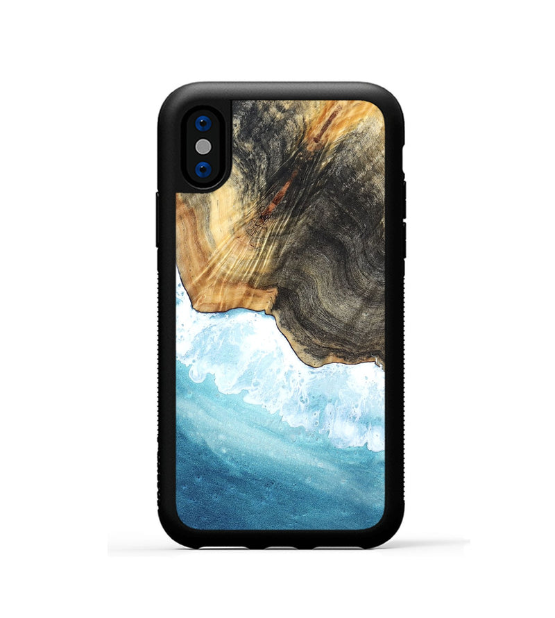iPhone Xs Wood Phone Case - Bobbie (Coastal, 831934)