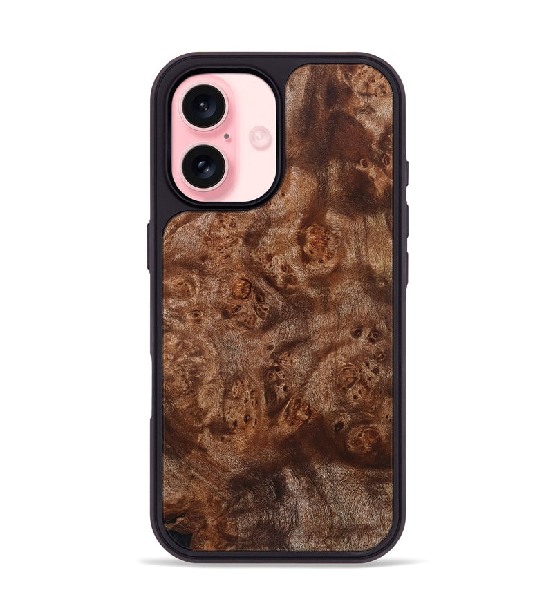 iPhone 16 Wood Phone Case - Norris (Wood Burl, 831936)