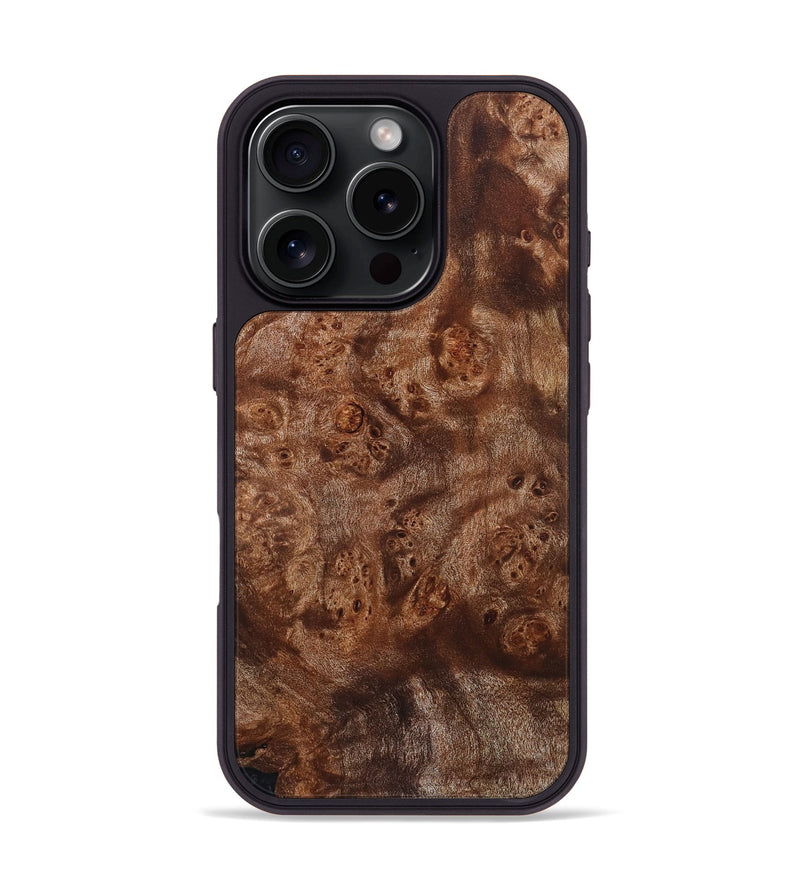 iPhone 16 Pro Wood Phone Case - Norris (Wood Burl, 831936)