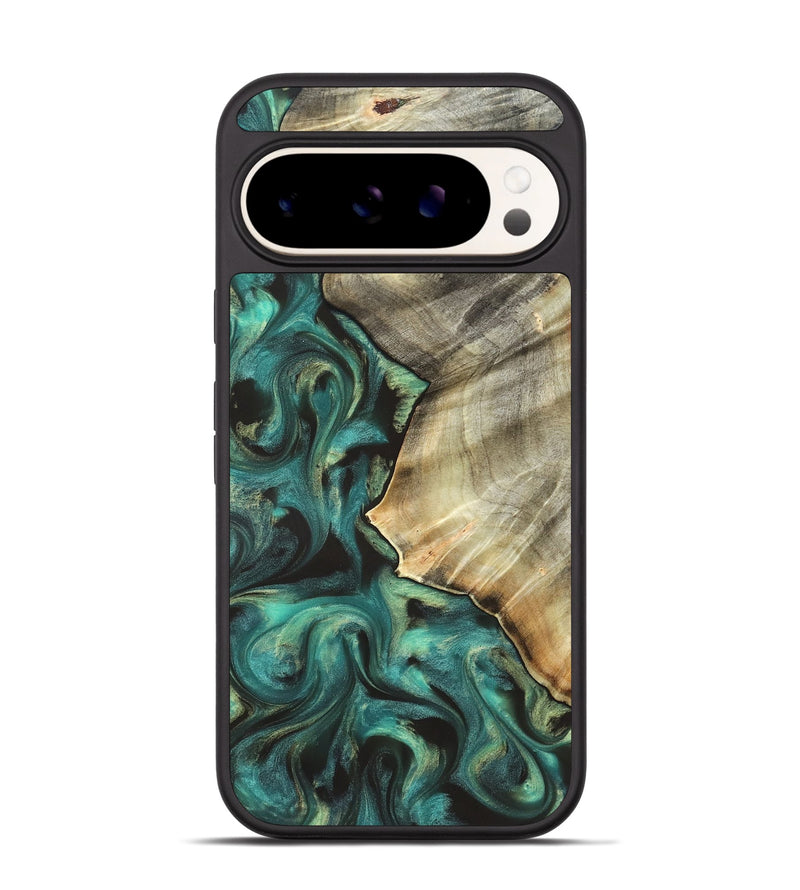 Pixel 9 Pro Wood Phone Case - Kobe (Green, 831940)