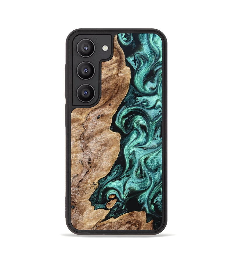 Galaxy S23 Wood Phone Case - Kameron (Green, 831943)