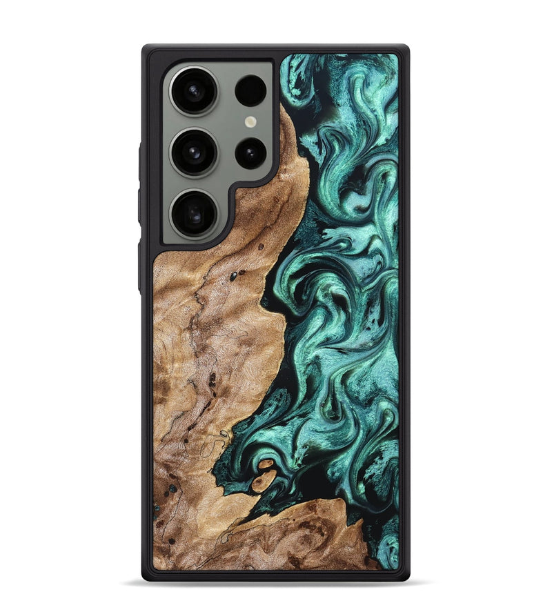 Galaxy S24 Ultra Wood Phone Case - Kameron (Green, 831943)