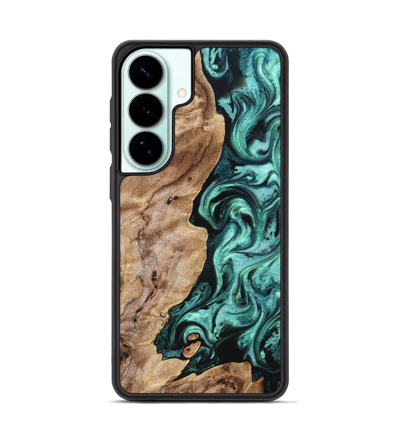 Galaxy S26 Plus Wood Phone Case - Kameron (Green, 831943)
