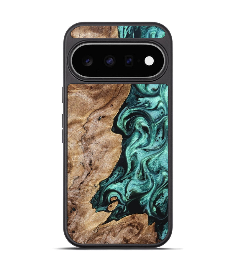 Pixel 11 Wood Phone Case - Kameron (Green, 831943)