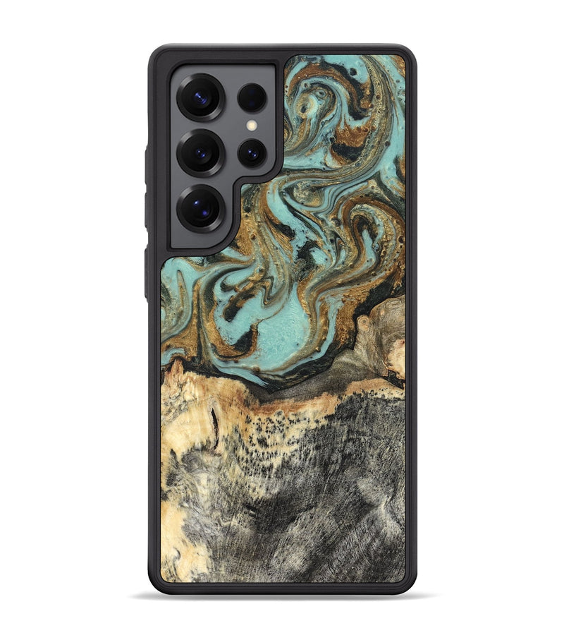 Galaxy S25 Ultra Wood Phone Case - Hedwig (Green, 831944)