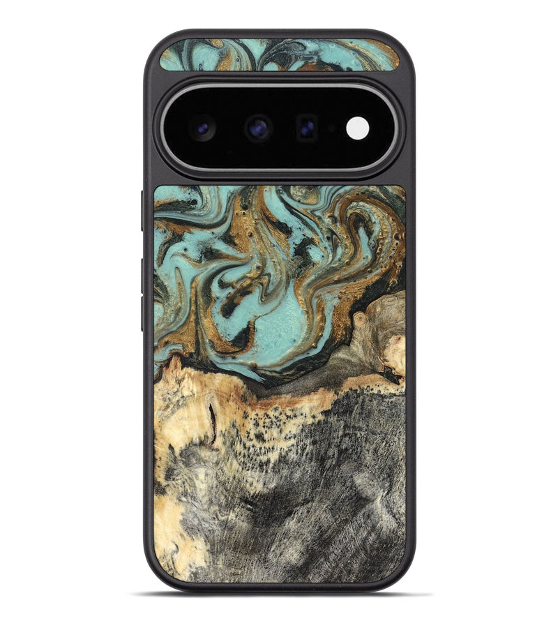 Pixel 11 Pro XL Wood Phone Case - Hedwig (Green, 831944)
