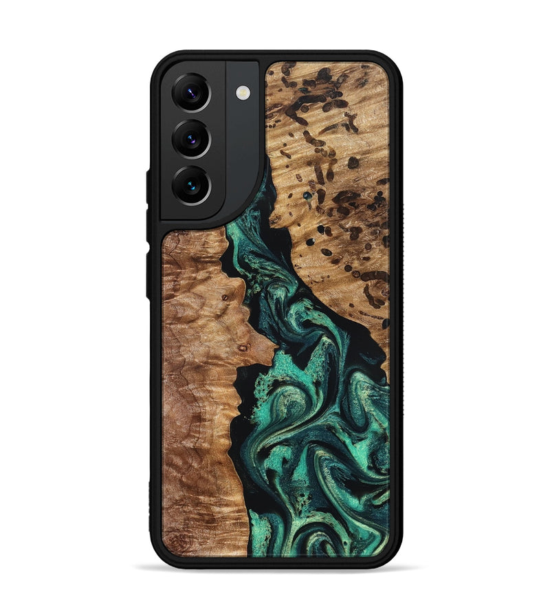 Galaxy S22 Plus Wood Phone Case - Darwin (Green, 831945)