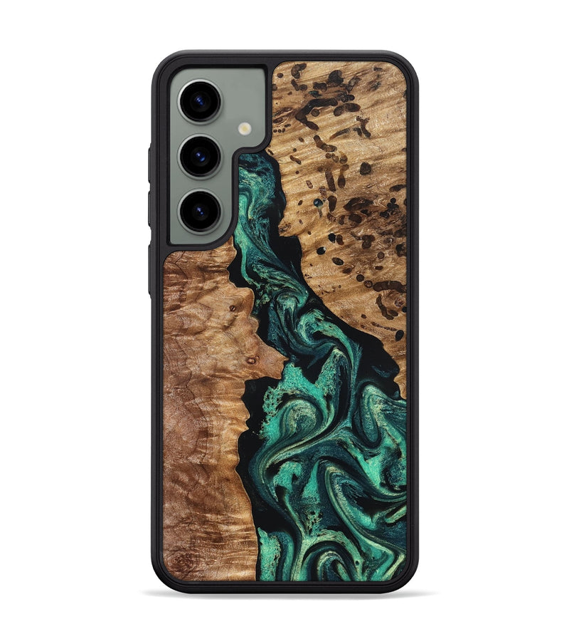 Galaxy S24 Plus Wood Phone Case - Darwin (Green, 831945)