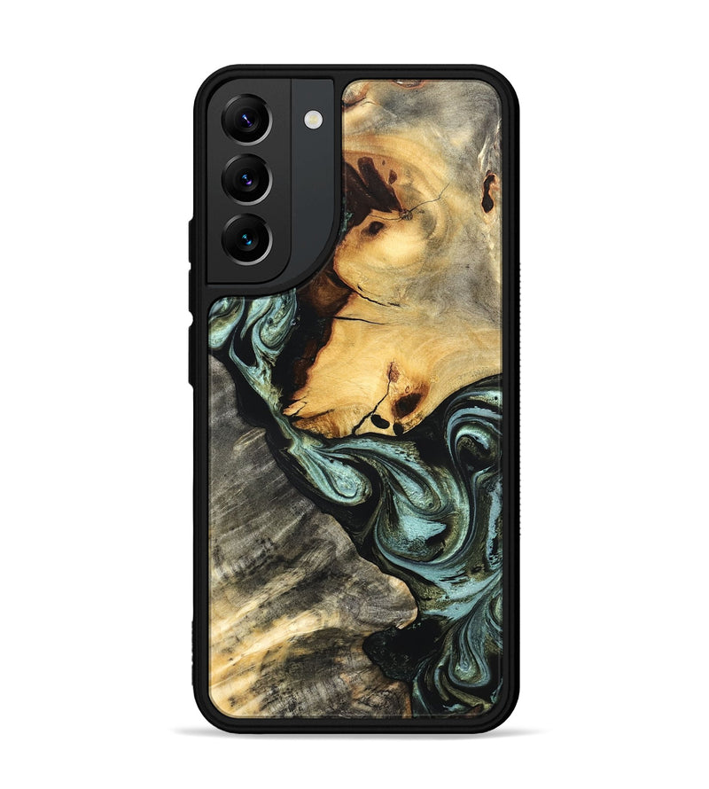 Galaxy S22 Plus Wood Phone Case - Forest (Green, 831946)