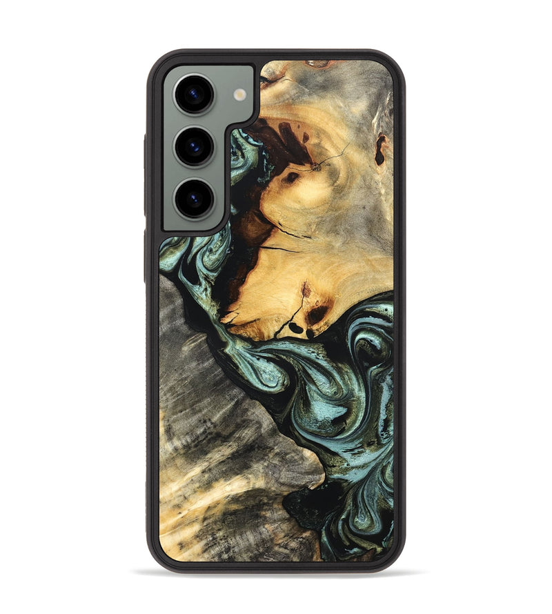 Galaxy S23 Plus Wood Phone Case - Forest (Green, 831946)