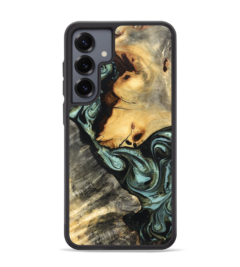Galaxy S25 Plus Wood Phone Case - Forest (Green, 831946)