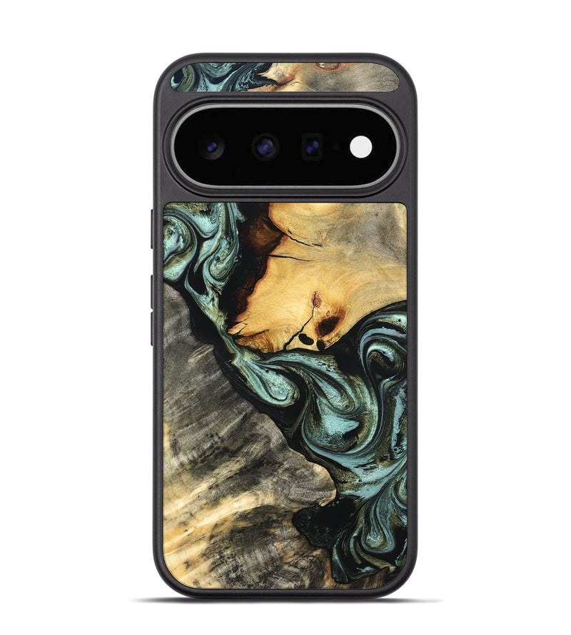 Pixel 11 Wood Phone Case - Forest (Green, 831946)