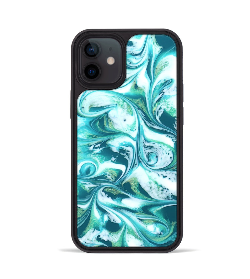 iPhone 12 ResinArt Phone Case - Lynsey (Green, 831948)