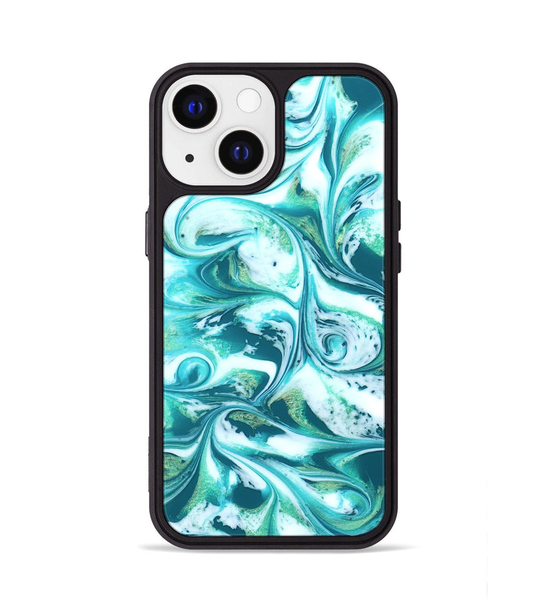 iPhone 13 ResinArt Phone Case - Lynsey (Green, 831948)