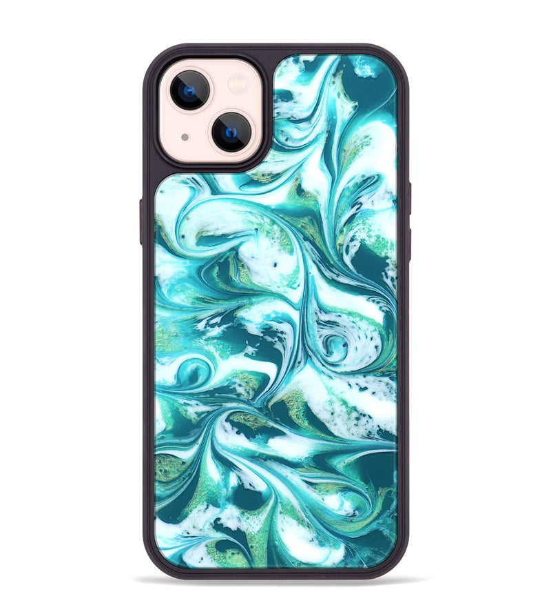 iPhone 14 Plus ResinArt Phone Case - Lynsey (Green, 831948)