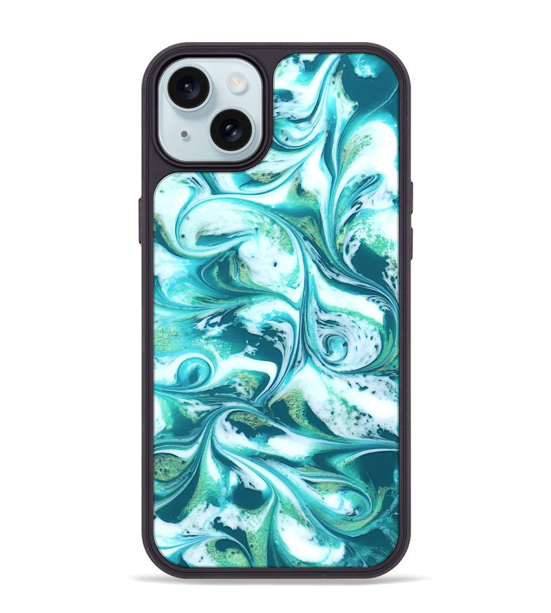 iPhone 15 Plus ResinArt Phone Case - Lynsey (Green, 831948)