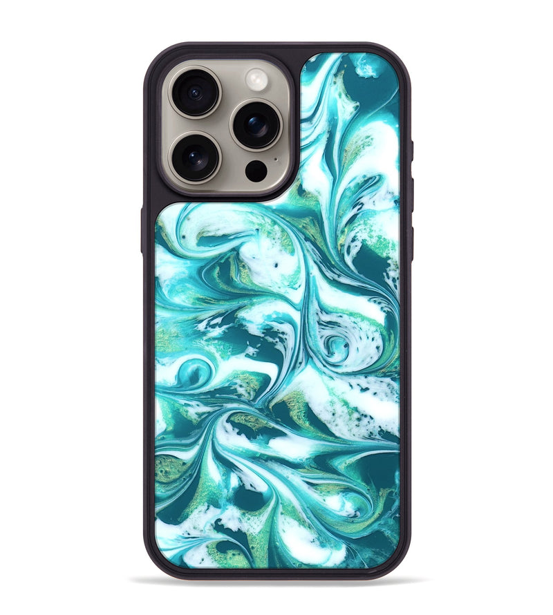 iPhone 15 Pro Max ResinArt Phone Case - Lynsey (Green, 831948)
