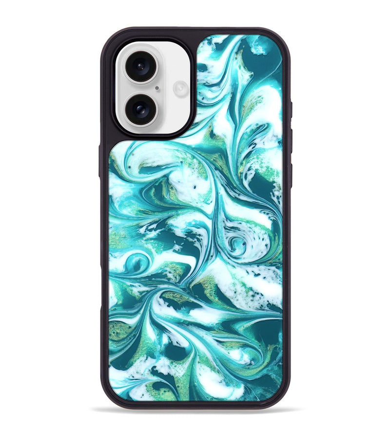 iPhone 16 Plus ResinArt Phone Case - Lynsey (Green, 831948)