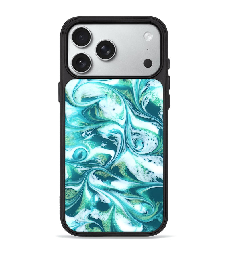 iPhone 18 Pro Max ResinArt Phone Case - Lynsey (Green, 831948)