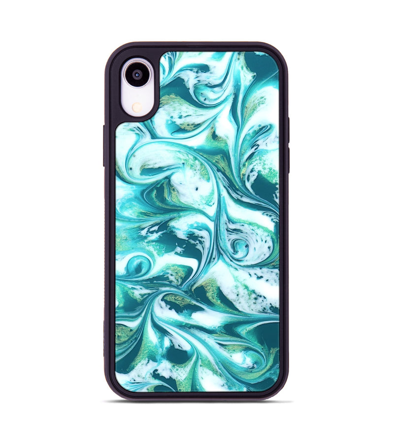 iPhone Xr ResinArt Phone Case - Lynsey (Green, 831948)
