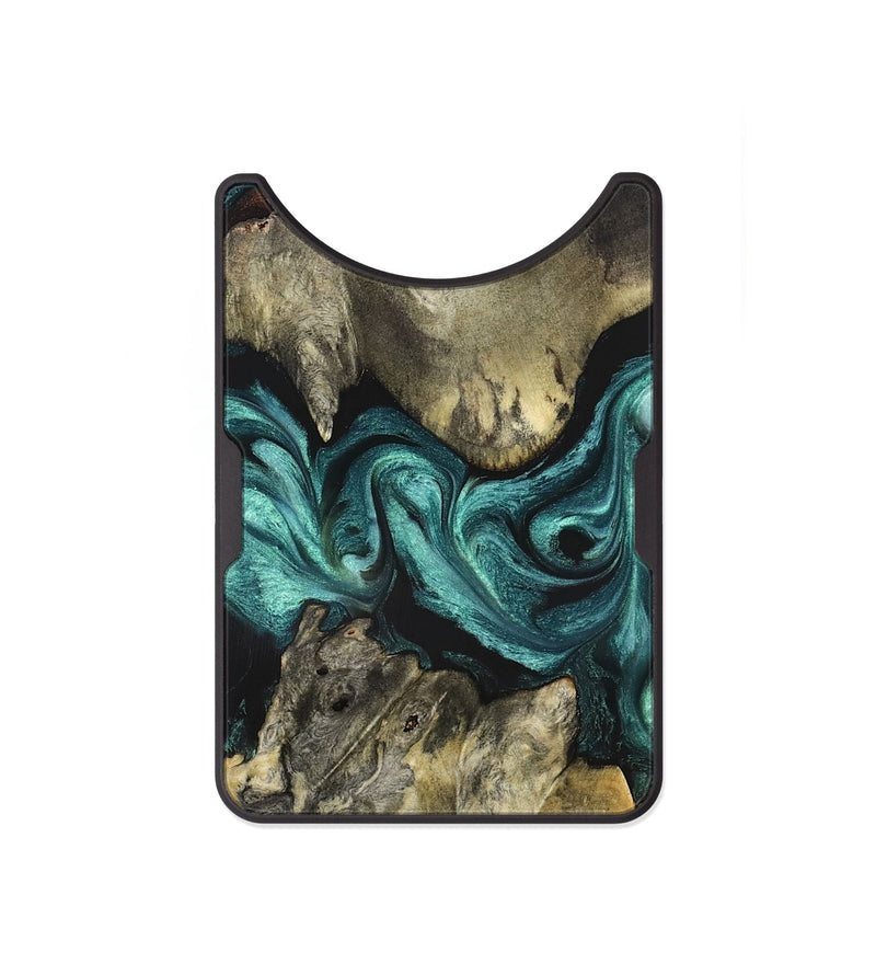 Alloy Wood Wallet - Kaylah (Green, 831949)