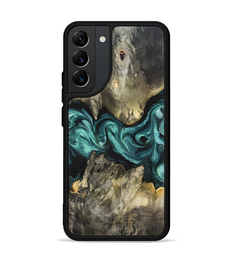 Galaxy S22 Plus Wood Phone Case - Kaylah (Green, 831949)
