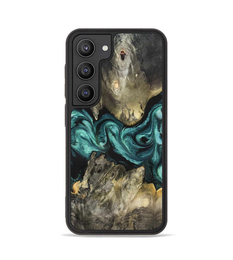 Galaxy S23 Wood Phone Case - Kaylah (Green, 831949)