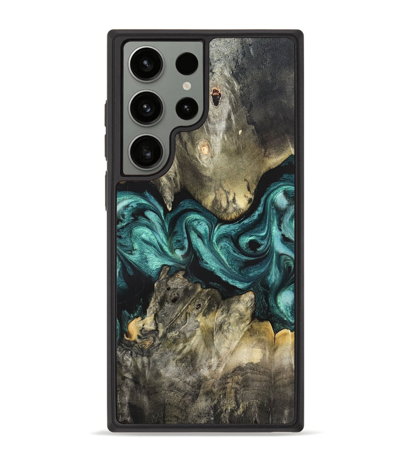 Galaxy S23 Ultra Wood Phone Case - Kaylah (Green, 831949)