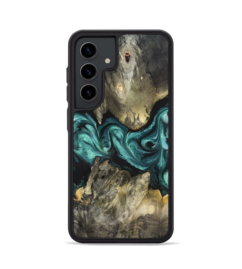 Galaxy S24 Wood Phone Case - Kaylah (Green, 831949)