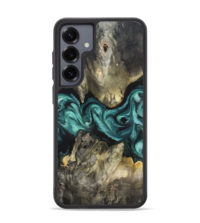 Galaxy S25 Plus Wood Phone Case - Kaylah (Green, 831949)