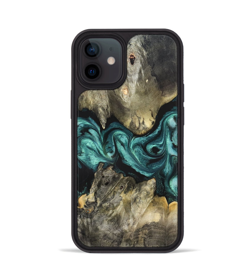 iPhone 12 Wood Phone Case - Kaylah (Green, 831949)