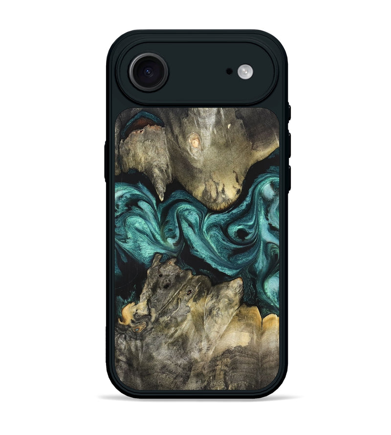 iPhone 17 Air Wood Phone Case - Kaylah (Green, 831949)