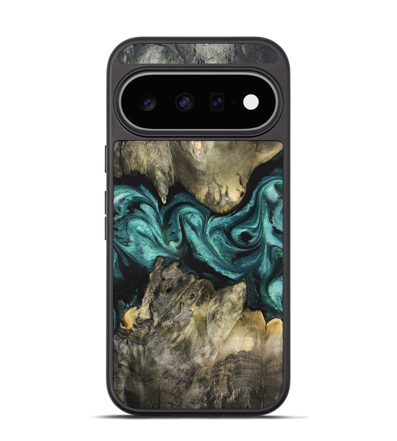 Pixel 11 Wood Phone Case - Kaylah (Green, 831949)