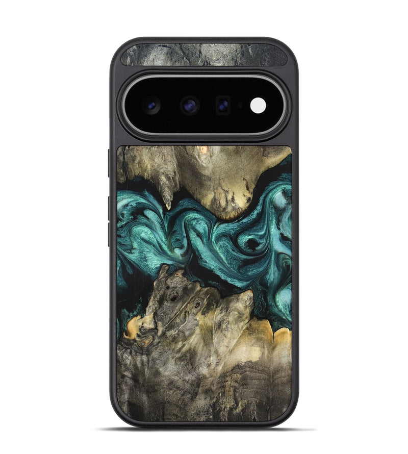 Pixel 11 Pro Wood Phone Case - Kaylah (Green, 831949)