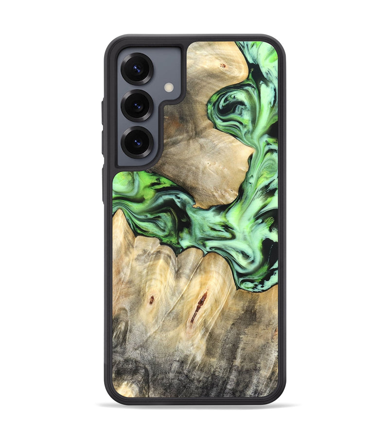 Galaxy S25 Plus Wood Phone Case - Evelyn (Green, 831950)