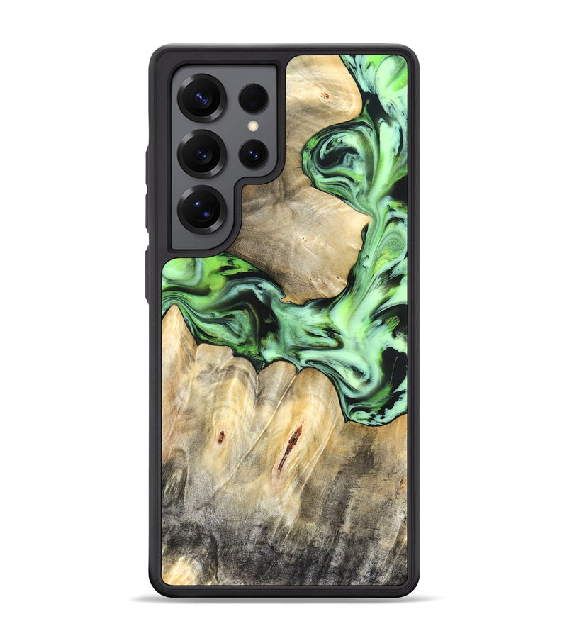 Galaxy S25 Ultra Wood Phone Case - Evelyn (Green, 831950)
