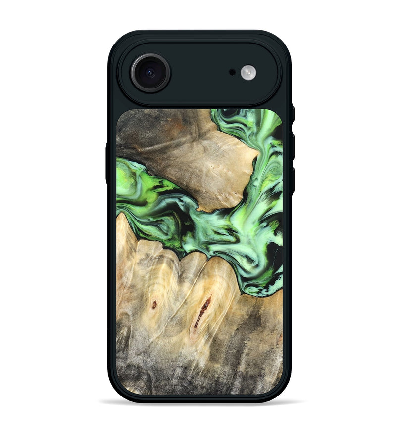 iPhone 17 Air Wood Phone Case - Evelyn (Green, 831950)