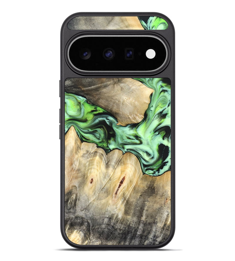 Pixel 11 Pro XL Wood Phone Case - Evelyn (Green, 831950)